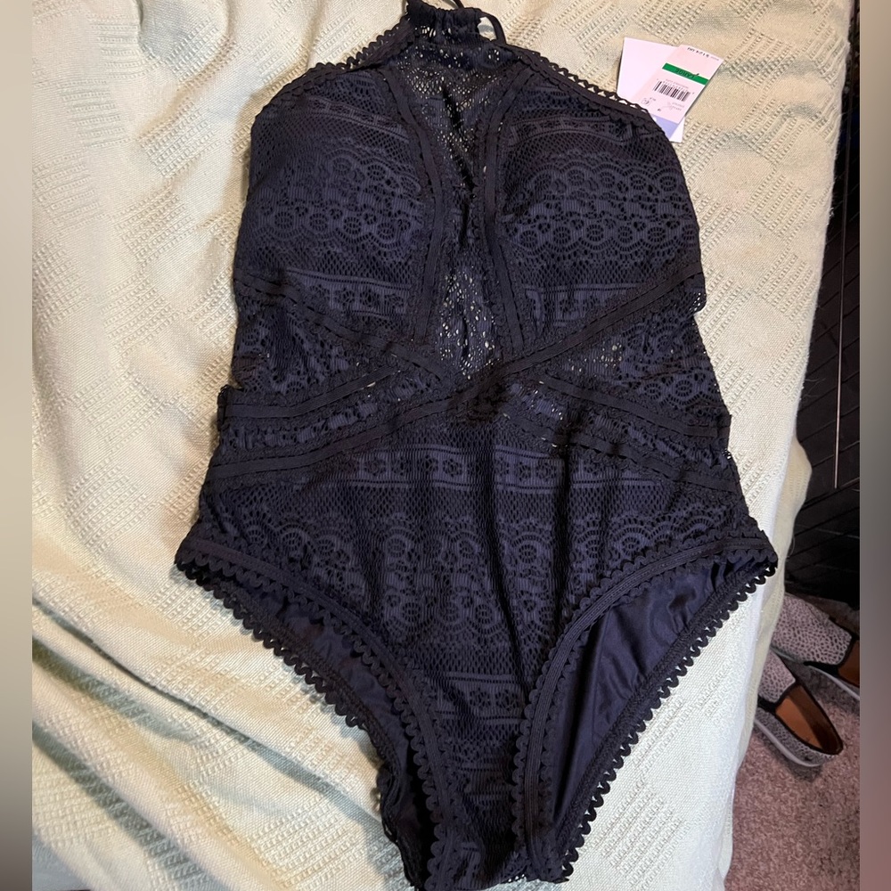 Becca lace Swimsuit SZ LG NWT ***Offers Welcome***